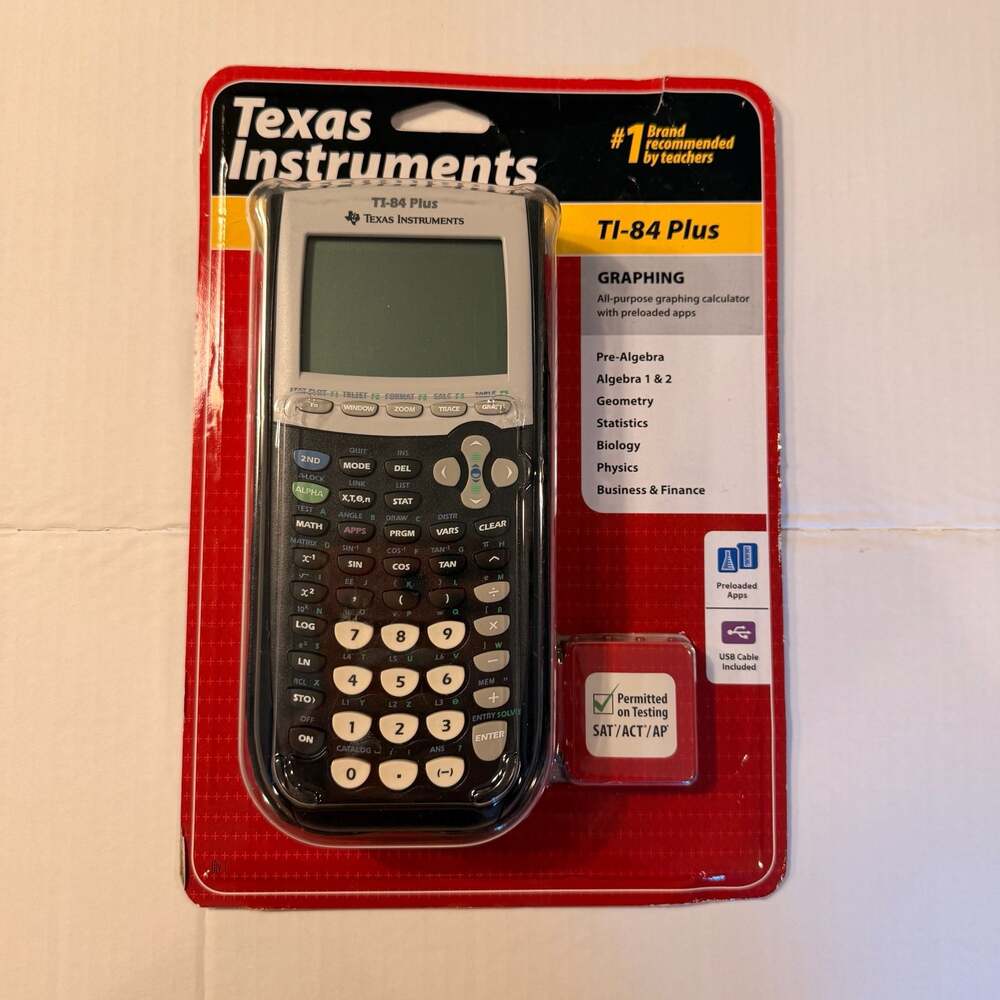 Texas Instruments TI-84 Plus Graphing Calculator